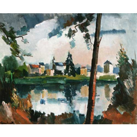 Maurice de Vlaminck - The Seine at Chatou