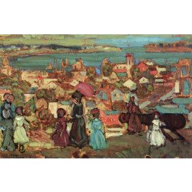Maurice Prendergast - Village by the Sea