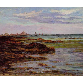 Maxime Maufra - The Coastline in Brittany