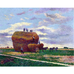 Maximilien Luce - Haystack