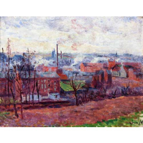Maximilien Luce - Landscape at Marchiennes