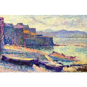 Maximilien Luce - The Fishing Port at Saint-Tropez
