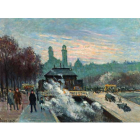 Maximilien Luce - The Trocadero
