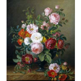 Melanie De Comolera - Still Life of Roses