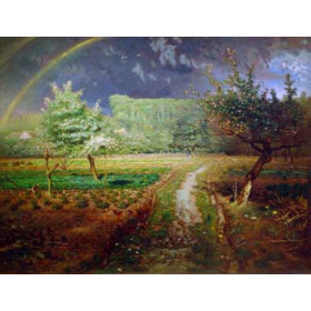 Millet, Jean-Francois - Spring at Barbizon