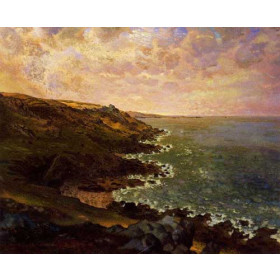 Millet, Jean-Francois - The Cliffs of GGreville