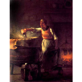 Millet, Jean-Francois - The washerwoman