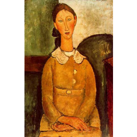 Modigliani, Amedeo - Girl with a Yellow Dress