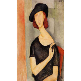 Modigliani, Amedeo - Jeanne Hebuterne in a Hat