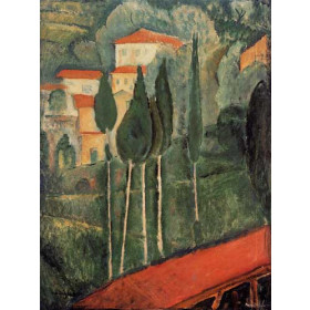 Modigliani, Amedeo - Landscape, Southern France