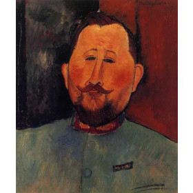 Modigliani, Amedeo - Portrait of Doctor Devaraigne