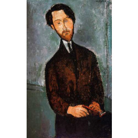 Modigliani, Amedeo - Portrait of Leopold Zborowski