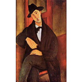 Modigliani, Amedeo - Portrait of Mario Varvogli