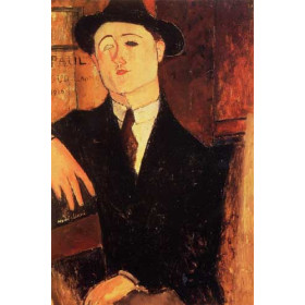 Modigliani, Amedeo - Portrait of Paul Guillaume