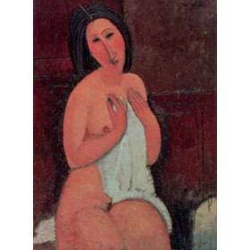 Modigliani, Amedeo - Seated Nude with a Shirt