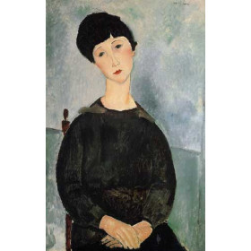 Modigliani, Amedeo - Seated Young Woman