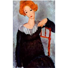 Modigliani, Amedeo - Woman with Red Hair