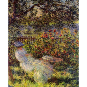 Monet, Claude - Alice Hoschede in the Garden