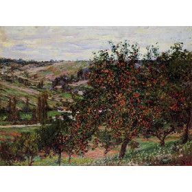 Monet, Claude - Apple Trees near Vetheuil