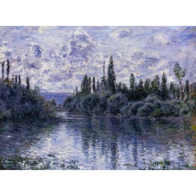 Monet, Claude - Arm of the Seine near Vetheuil