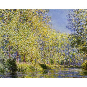 Monet, Claude - Bend in the River Epte