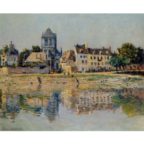 Monet, Claude - By the River at Vernon
