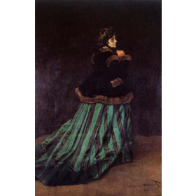 Monet, Claude - Camille (also known as The Woman in a Green Dress)
