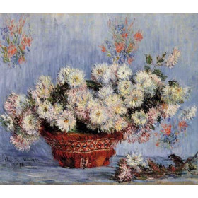 Monet, Claude - Chrysanthemums