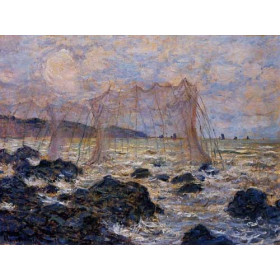 Monet, Claude - Fishing Nets at Pourville