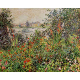 Monet, Claude - Flowers at Vetheuil