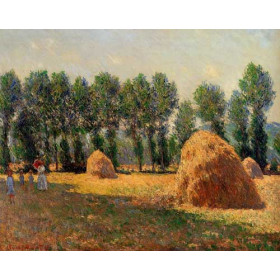 Monet, Claude - Haystacks at Giverny