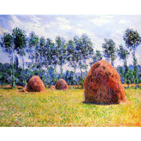 Monet, Claude - Haystacks at Giverny