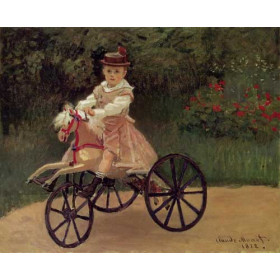 Monet, Claude - Jean Monet on His Horse Tricycle