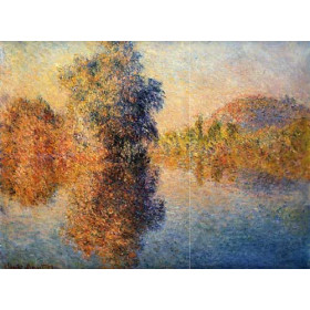 Monet, Claude - Morning on the Seine