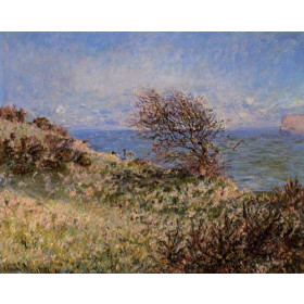 Monet, Claude - On the Cliff at Fecamp