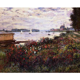 Monet, Claude - Riverbank at Argenteuil