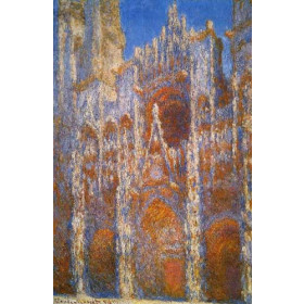Monet, Claude - Rouen Cathedral, Sunlight Effect