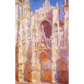 Monet, Claude - Rouen Cathedral, the Portal in the Sun