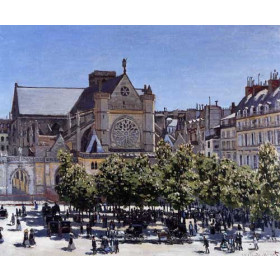 Monet, Claude - Saint-Germain-lAuxerrois