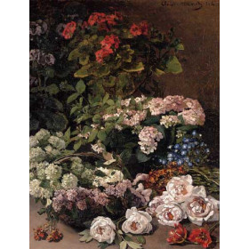 Monet, Claude - Spring Flowers