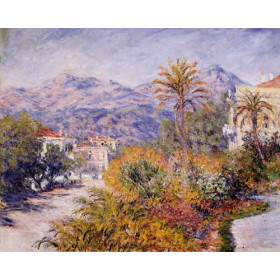 Monet, Claude - Strada Romada in Bordighera