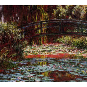Monet, Claude - The Bridge over the Water-Lily Pond