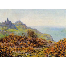 Monet, Claude - The Church at Varengeville and the Gorge of Les Moutiers