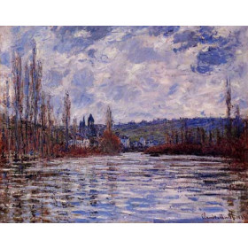 Monet, Claude - The Flood of the Seine at Vetheuil