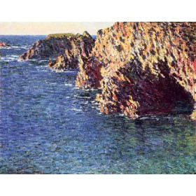 Monet, Claude - The Grotto of Port-Domois