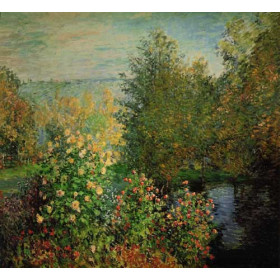 Monet, Claude - The Hoschedes Garden at Montgeron