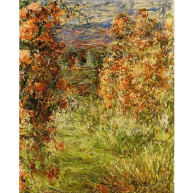 Monet, Claude - The House among the Roses
