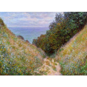 Monet, Claude - The Path at La Cavee, Pourville