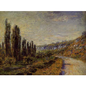 Monet, Claude - The Road from Vetheuil