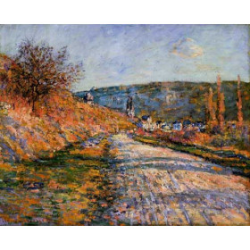 Monet, Claude - The Road to Vetheuil